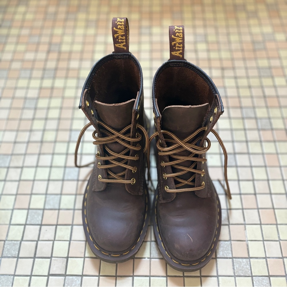 Doc Marten’s Women’s/Men’s Brown Boots with Free Wonder Balsam